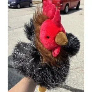 Daphne's Chicken Golf Club Headcover Plush Novelty Rooster For 460cc Driver