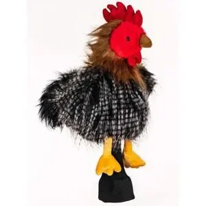 Daphne's Chicken Golf Club Headcover Plush Novelty Rooster for 460cc Driver