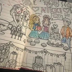 Dark Diaries Party Book