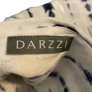 Darzzi Shibori Throw Indigo Natural