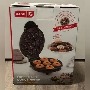 Dash Express Mini Donut Maker- New In Box
