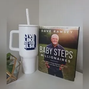 Dave Ramsey - Baby Steps Millionaire Book & Tumbler Set