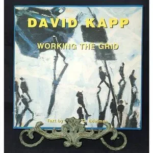 David Kapp: Working the Grid: Paintings 1980-2000 by Robert Edelman HC/dj