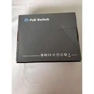 Davuaz PoE Switch 9 Port With 2 Uplink 100Mbps Model Da-F0920FBL - New