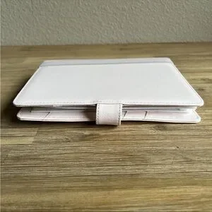 Day Designer Pink Blush Planner Book 6 Ring A5 Binder Magnetic Closure