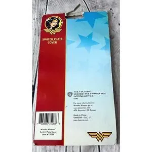 DC Comics Wonder Woman Light Switch Plate Cover