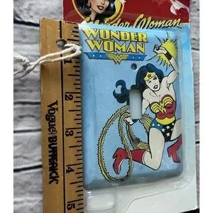 DC Comics Wonder Woman Light Switch Plate Cover