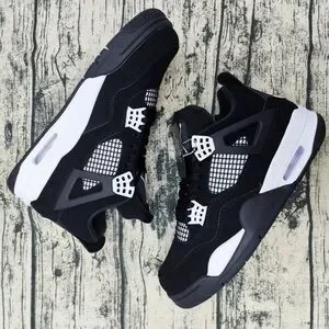 DEADSTOCK Jordan 4 Retro 'White Cement' • OG NIKE AIR • FULL SET