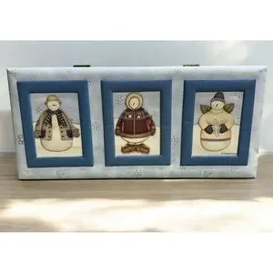 Debbie Mumm 30 Note Cards Snowmen Set-Keepsake Box New Stationary Winter