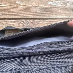 Dell Black And Silver Laptop Bag