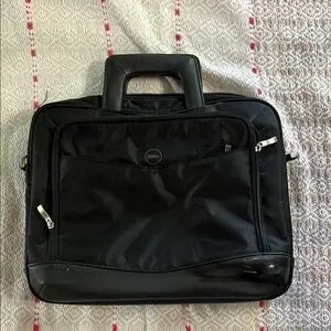 Dell Black Laptop Bag for Men nylon