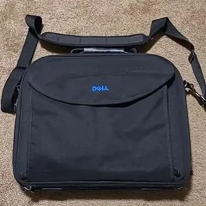 Dell laptop carry bag black 17.5" wide by 14" long by 3" tall