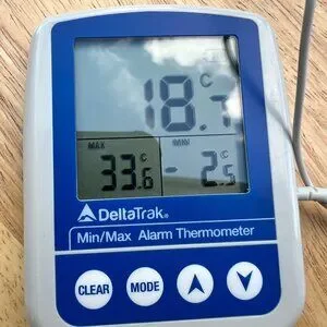 DeltaTrak 12238 Certified Min-Max Alarm Thermometer