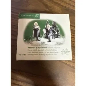 Department 56 Dickens' Heritage Village Accessories MEMBERS OF PARLIAMENT NEW
