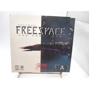 Descent: Freespace - The Great War (Fold Out Case + Discs) PC Video Game NICE