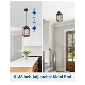 DEWENWILS Rustic Pendant Lights (3PC’s) NIB