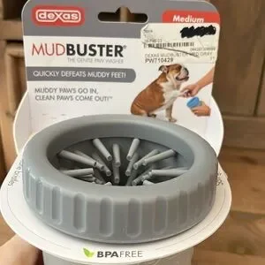 Dexus Mudbuster Gentle Paw Washer Dogs NWT Medium Dogs Portable