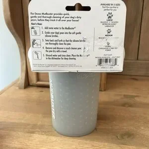Dexus Mudbuster Gentle Paw Washer Dogs NWT Medium Dogs Portable