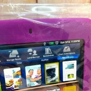Digital Ereader Skin 7” Pandigital Dark Purple