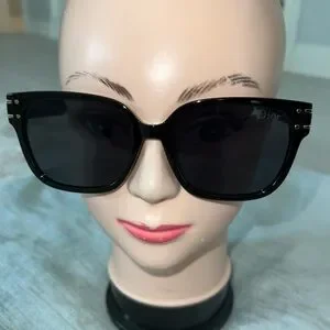 Dior Black And Gold Glasses