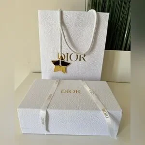 Dior Box Bag Ribbon Envelope Rope Authentic