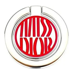 Dior Miss Dior Phone Finger Ring Holder Stand Grip Silver Pink Limited New