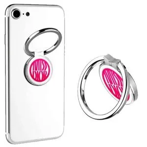 Dior Miss Dior Phone Finger Ring Holder Stand Grip Silver Pink Limited New