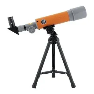 Discovery Juno 50 MM Telescope Tabletop Refractor Telescope Set 18X & 28.8X NEW