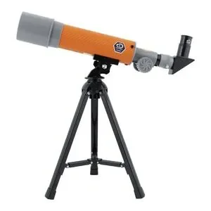 Discovery Juno 50 MM Telescope Tabletop Refractor Telescope Set 18X & 28.8X NEW