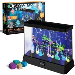 Discovery Mindblown Crystal Aquarium DIY Underwater Glowing Garden STEM Toy