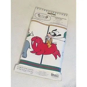 Disney Babies SelfStick Border 15 Ft Wallpaper Mickey Minnie Pluto Vintage New