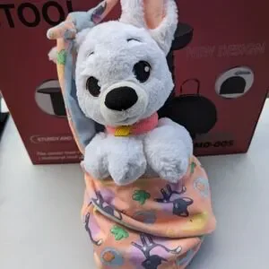 Disney Baby Bolt Plush In Carrier