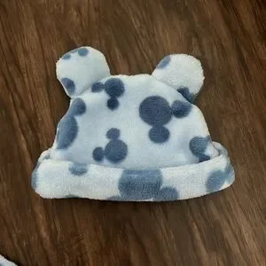 Disney Baby Fleece Onesie & Matching hat - Size 3-6 Month