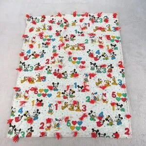 Disney Diaper Changing Pad‎ White All Over Print Disney Characters 26x20 in