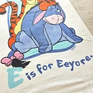 Disney Eeyore And Tigger Swim And Bath Towel Vintage