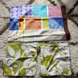 Disney Fashion World Full/Queen 6 Piece Patchwork Reversible Bedspread Duvet