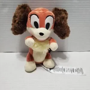 Disney Fifi Puppy Dog Lovey Plush Stuffed Toy 7" Disney Store