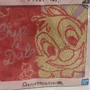 Disney Japan Kuji-Chip N Dale Hand/Face Towel