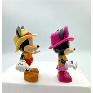 Disney Junior Mickey And Minnie 3" PVC Figure Toy Cake Topper