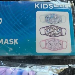 Disney Kids Cloth Face Mask Set