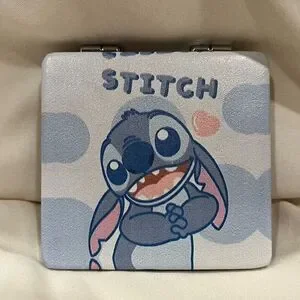 Disney Lilo & Stitch Stitch in Clouds Compact Mirror Pocket Makeup Mirror NEW