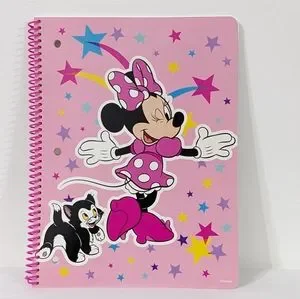 Disney Minnie Mouse Spiral Journal Notebook 10.5 in x 8 in. NEW Disney Minnie Mouse Spiral Journal Notebook 10.5 in x 8 in. NEW