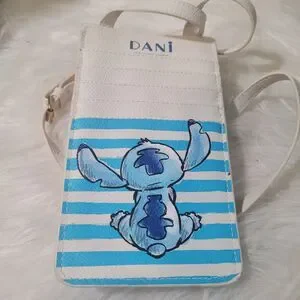 Disney Ohana Stitch Danielle Nicole Tech Crossbody Bag Women's