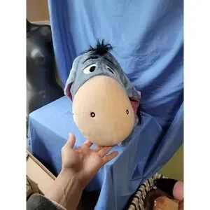 Disney Parks 23 In. Eeyore Plush With Detachable Tail