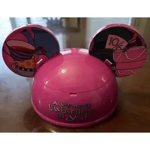 Disney Parks Alice in Wonderland A VERY MERRY UNBIRTHDAY TO YOU Ice Cream Earhat
