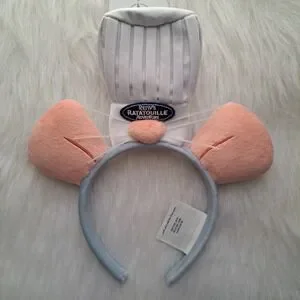 Disney Parks Ears Headband Chef Hat Plush Remy's Ratatouille Adventure 2025 New