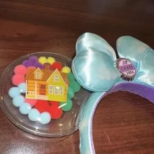 Disney Parks Pixar UP Minnie Ears Headband 2020 ADVENTURE IS OUT THERE Balloons