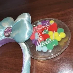 Disney Parks Pixar UP Minnie Ears Headband 2020 ADVENTURE IS OUT THERE Balloons
