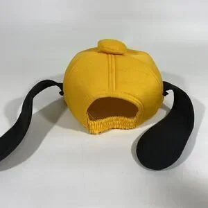 Disney Parks Pluto Hat 3D Foam Yellow Winking Eye W/ Long Floppy Ears Adult