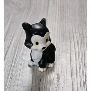 Disney Pinocchio Figaro The Cat 2" Mini PVC Figure Cake Topper - Toy 2017 Mattel